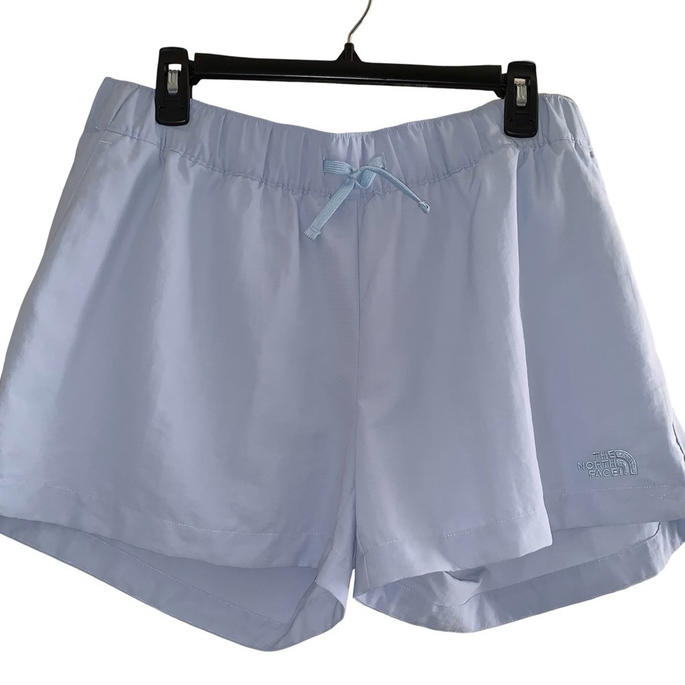 The North Face Women’s Class V Belted Baby Blue Shorts Size Large